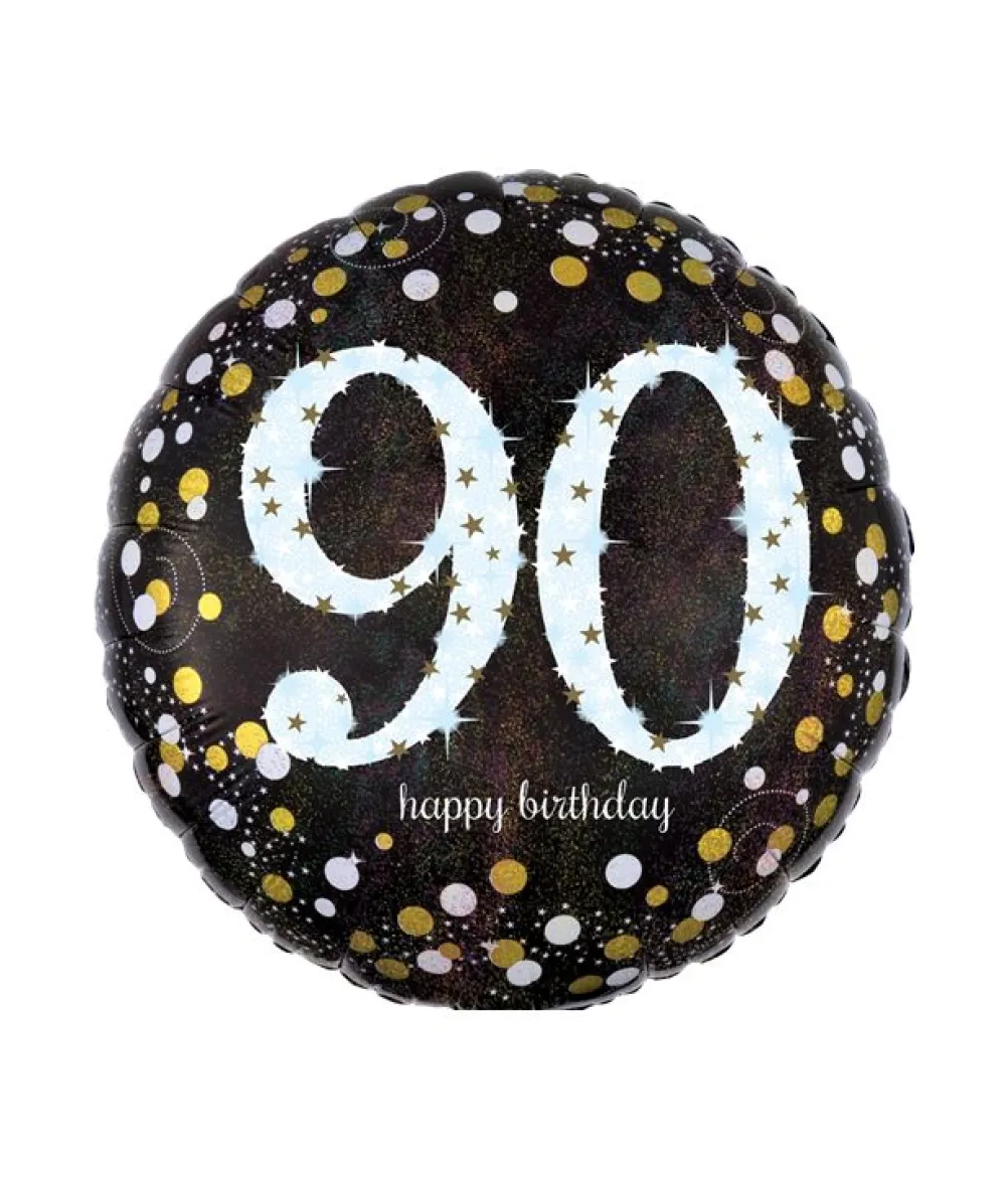 Folieballon 90 Sparkling, 45 cm