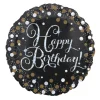 Folieballon sparkling Happy Birthday