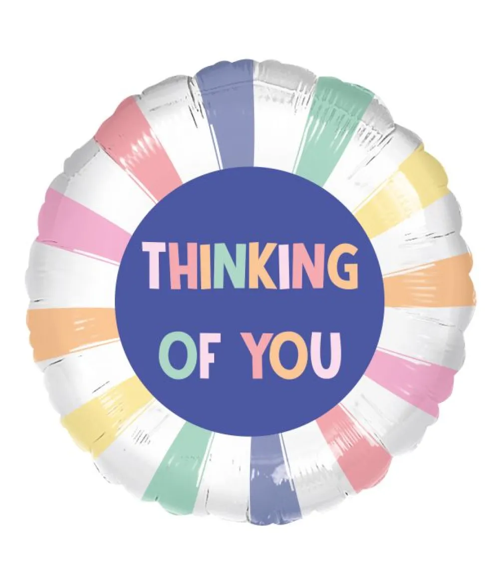 Folieballon Thinking of you