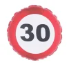 Folieballon trafik skilt 30