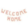 Folieballon Welcome home, rose gold