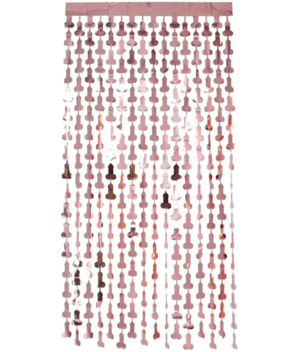 Fotobaggrund med penis, 190 x 91 cm.