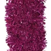 Fuchsia folieguirlande, 180 cm