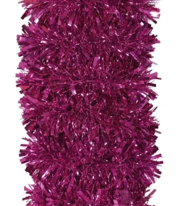 Fuchsia folieguirlande, 180 cm