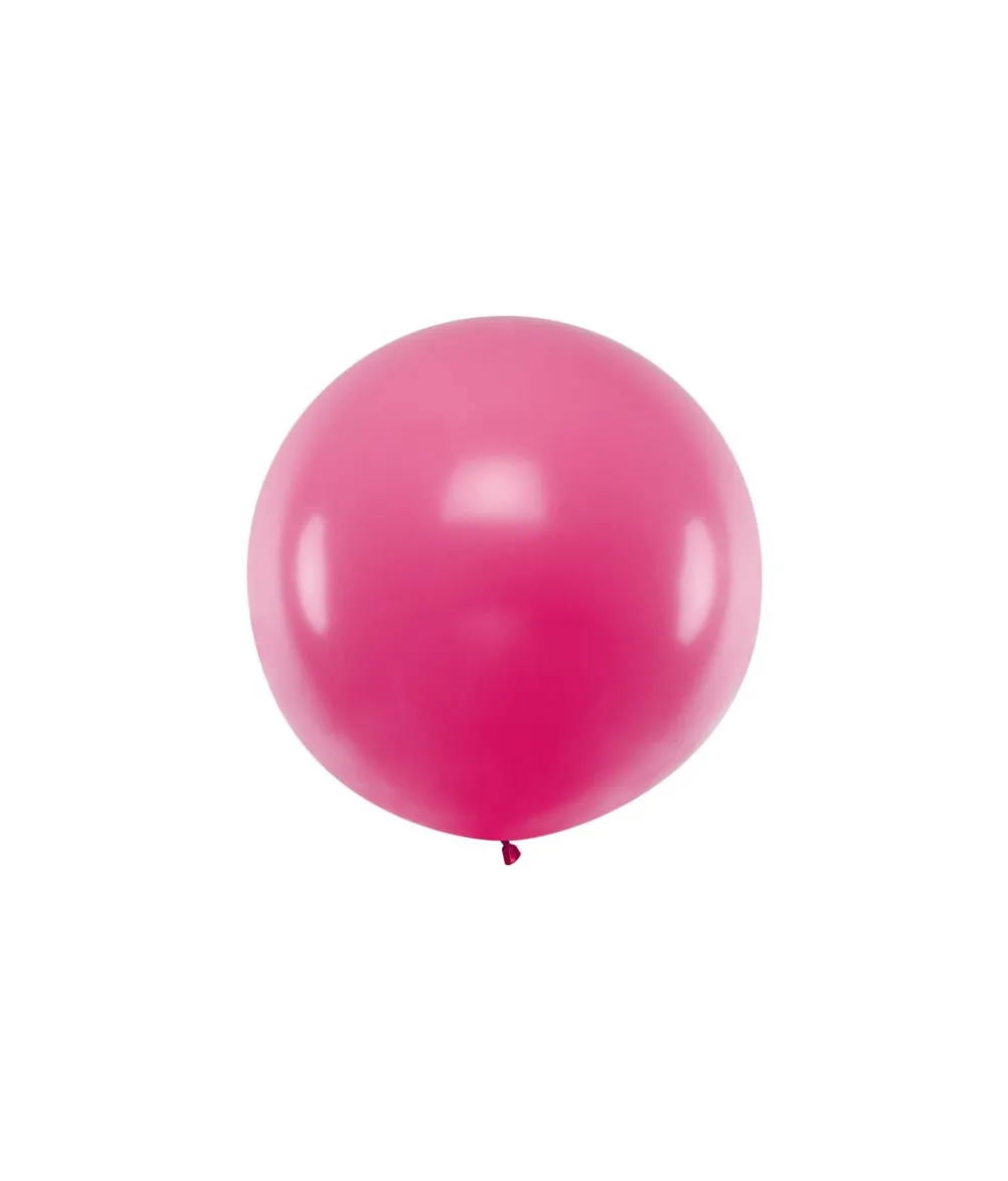 Fuchsia jumbo ballon, 1 stk
