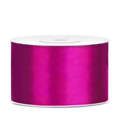 Fuchsia satinbånd 38 mm