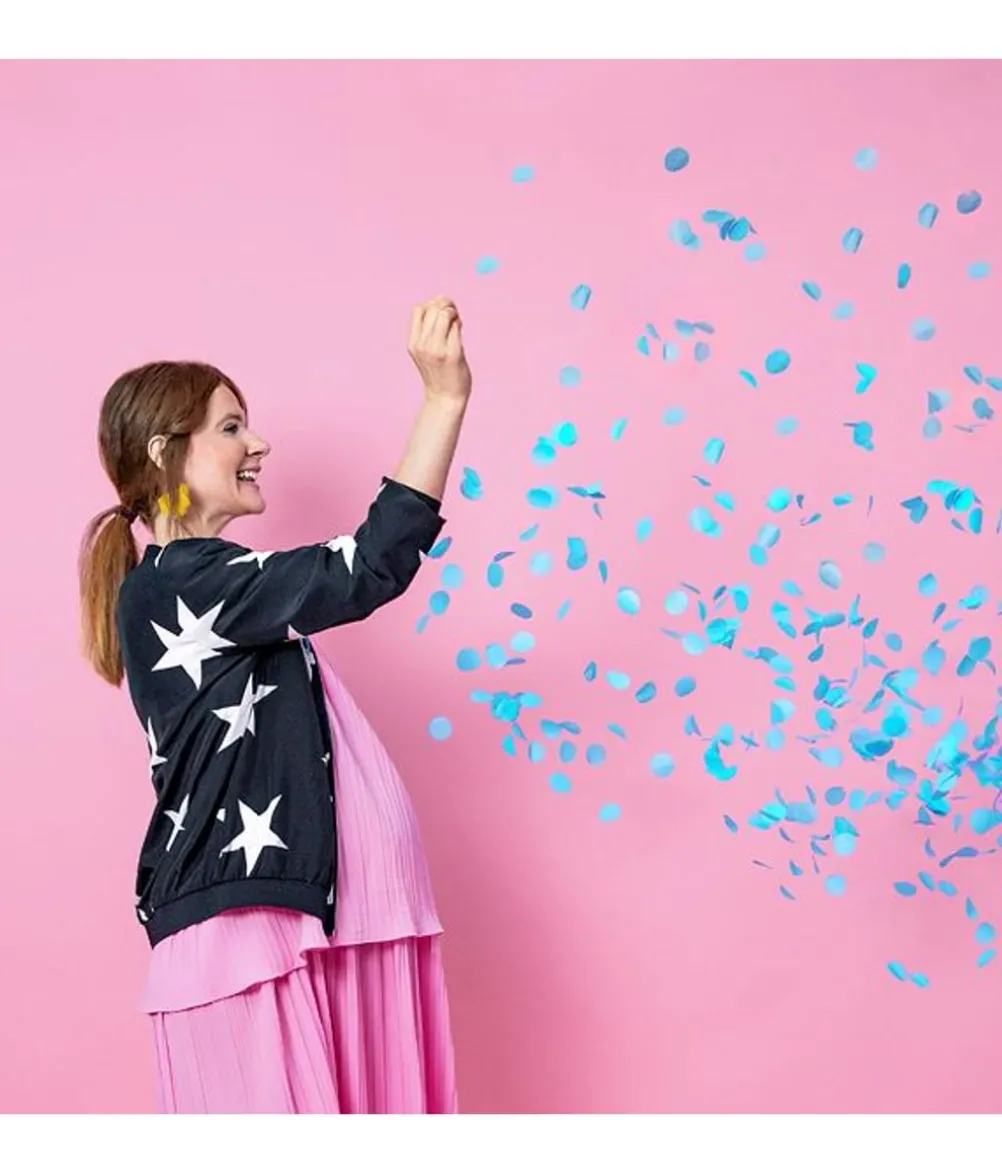 Gender reveal - Boy or Girl ballon, dreng 100 cm