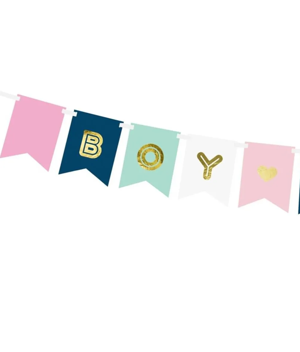Gender reveal - Boy or Girl banner, 175 cm