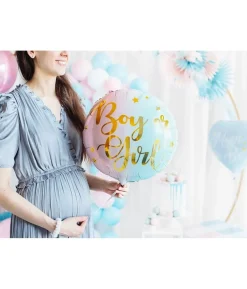 Gender reveal - Boy or Girl folieballon, 35 cm
