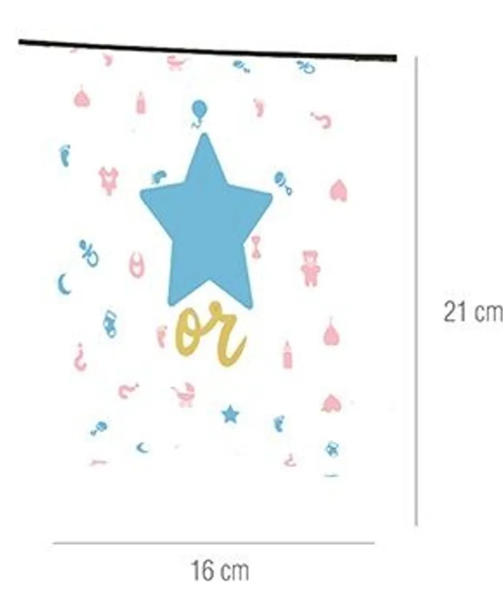 Gender reveal - Boy or Girl guirlande, 220 cm