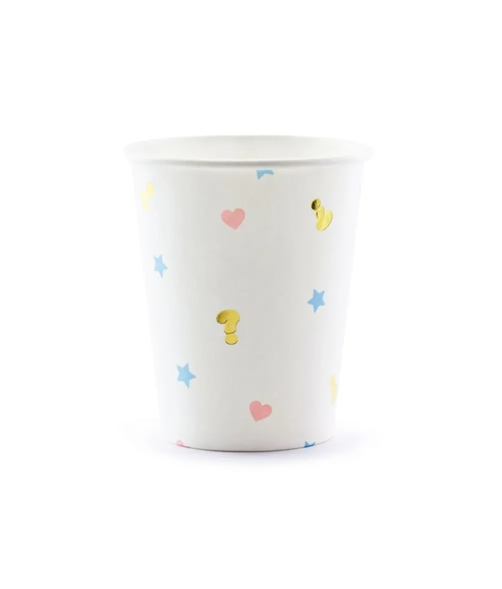 Gender reveal - Boy or Girl papkrus, 6 stk