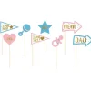 Gender reveal - Boy or Girl selfie sticks