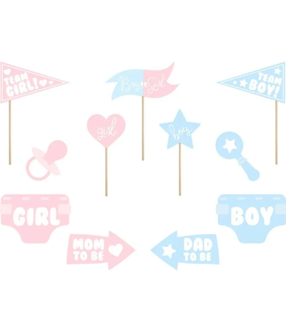Gender reveal - Boy or Girl selfiesticks