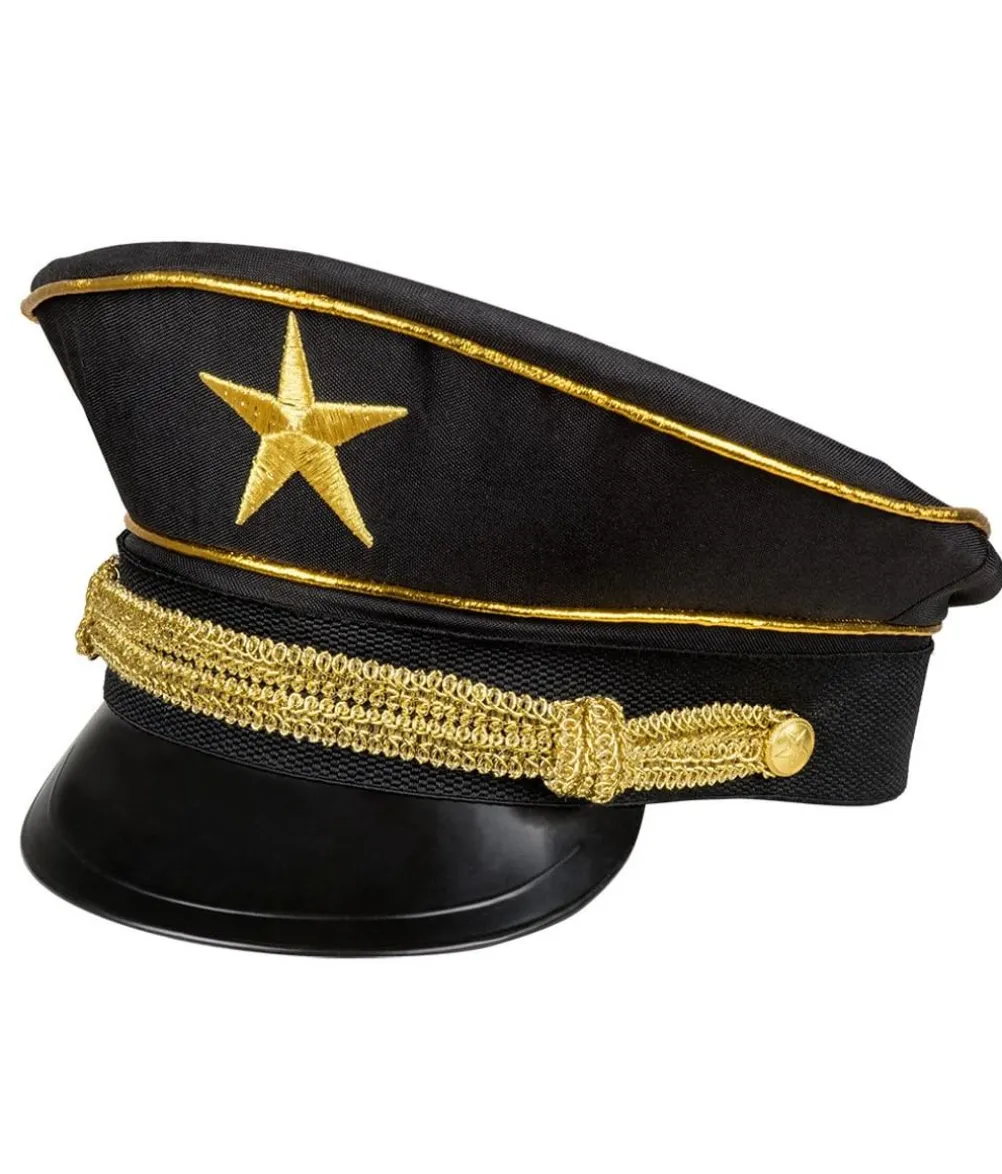 General kasket sort guld
