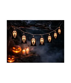 Ghostface lyskæde, 1,8 m