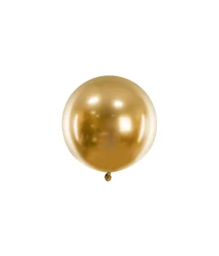 Glossy guld ballon, 60 cm