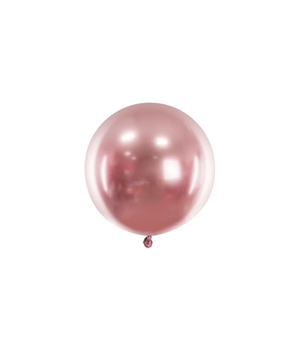 Glossy rose gold ballon, 60 cm