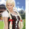 Gretel paryk, blond