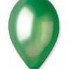 Grøn ballon, metallic