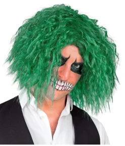 Grøn joker paryk