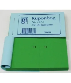 Grøn kuponbog, 1-100