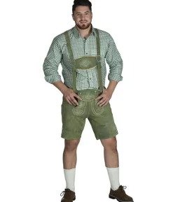 Grønne ægte lederhosen, kort