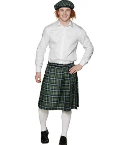 Grøn skotskternet kilt
