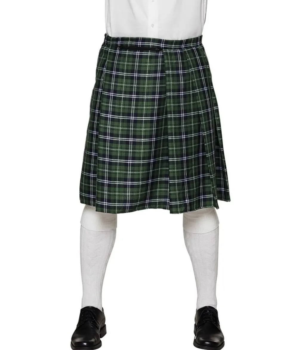 Grøn skotskternet kilt