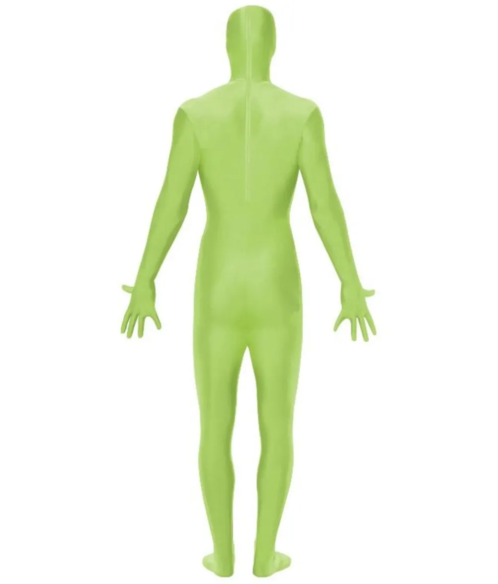 Grønt skinsuit