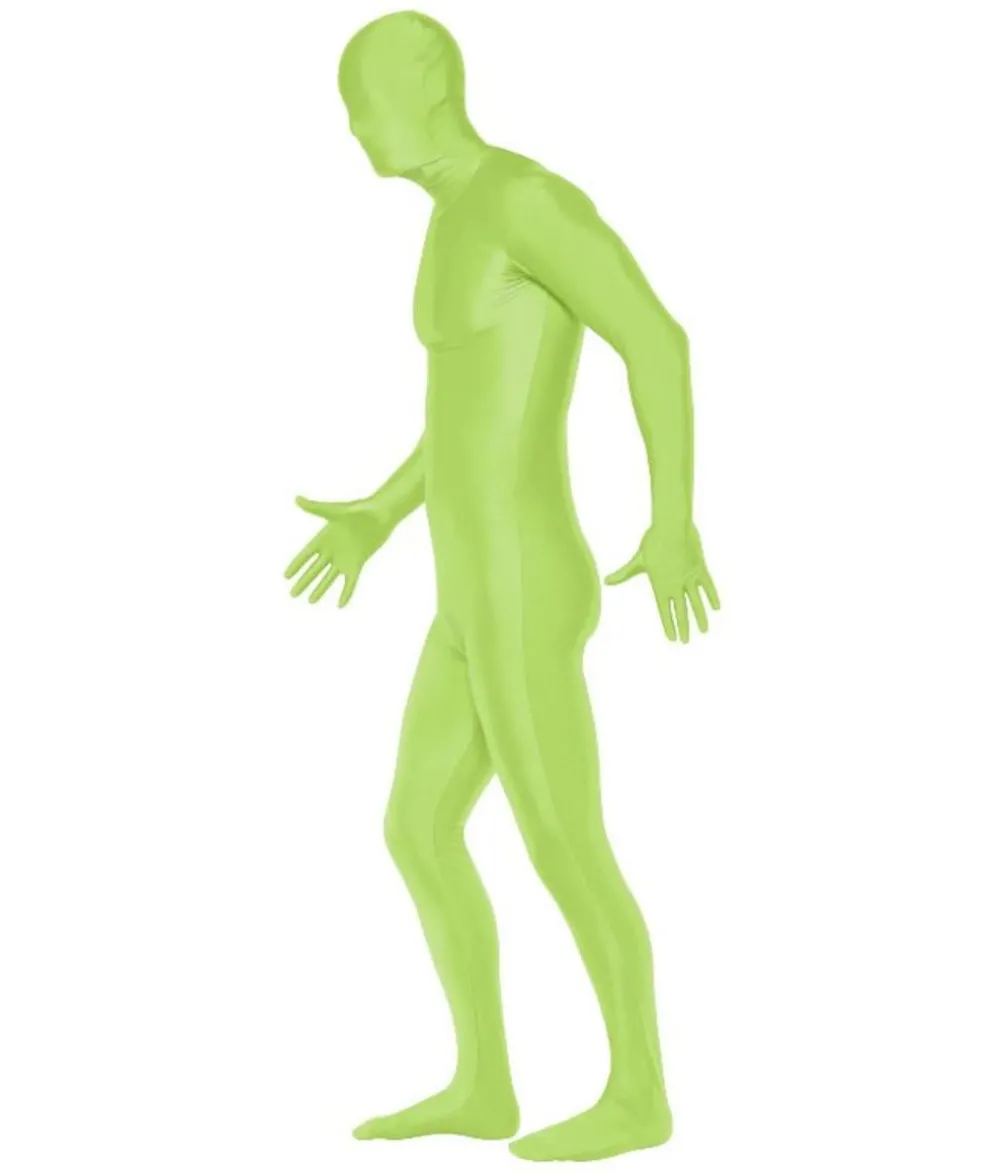 Grønt skinsuit
