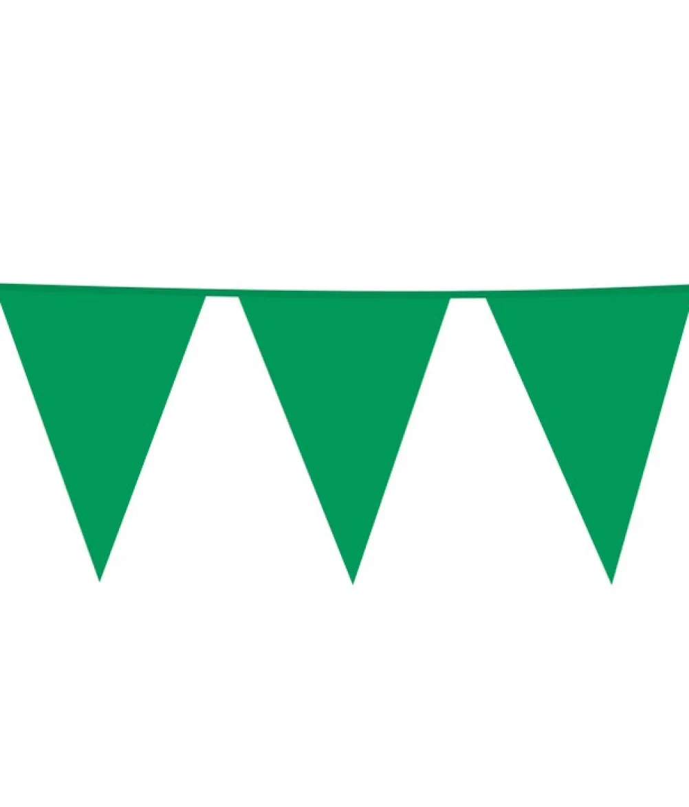 Grøn vimpelguirlande, stor