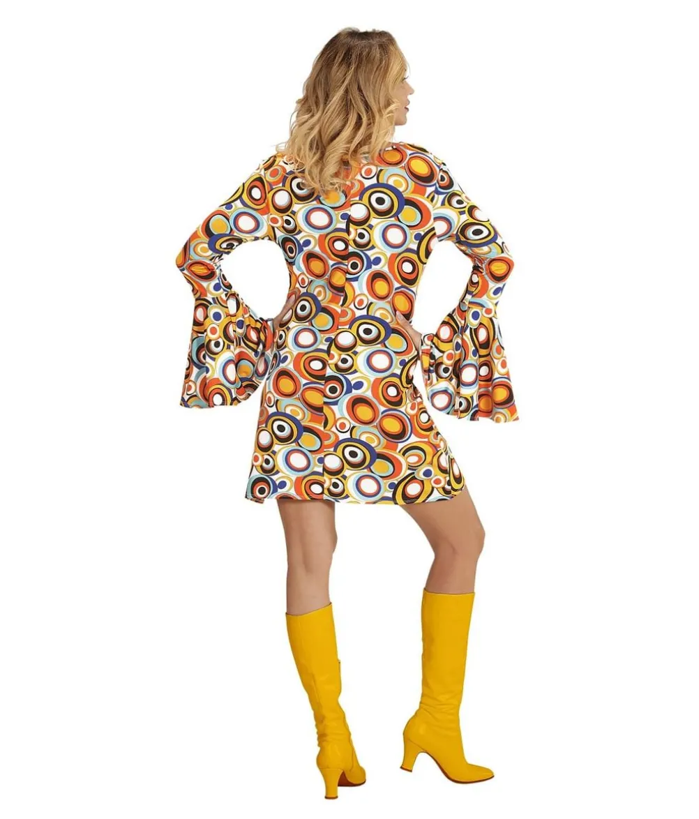 Groovy 70er Bubbles kjole