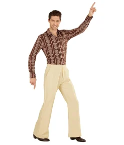 Groovy Man, beige 70er bukser