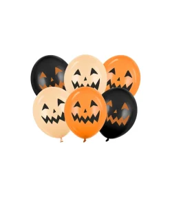 Græskar ballonbuket, 6 stk