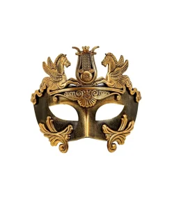 Græsk guld halvmaske