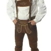 Ægte lederhosen, brun