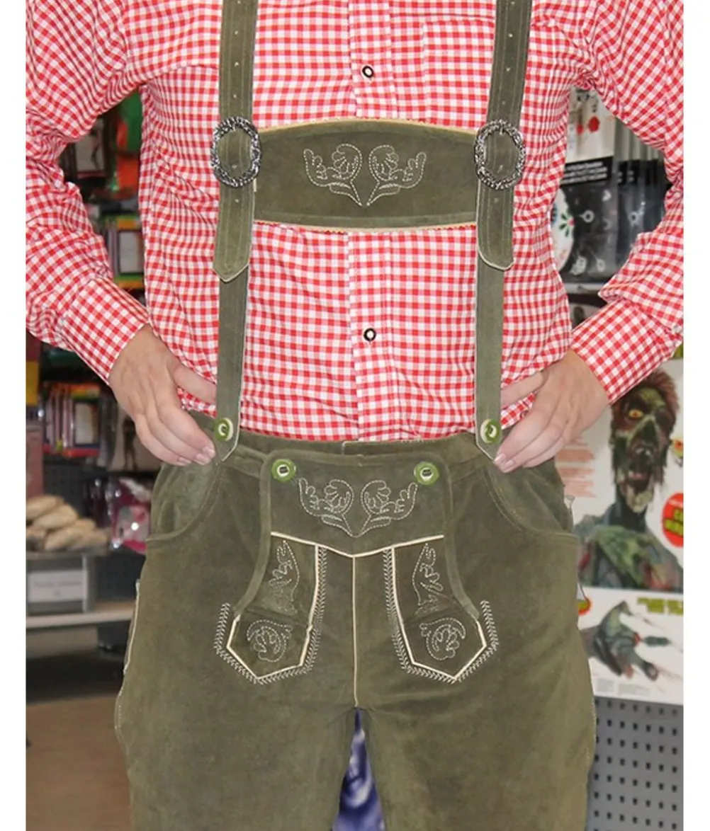 Ægte lederhosen, grønne