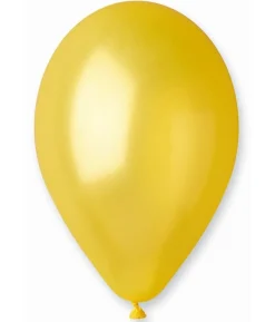Gul ballon, metallic