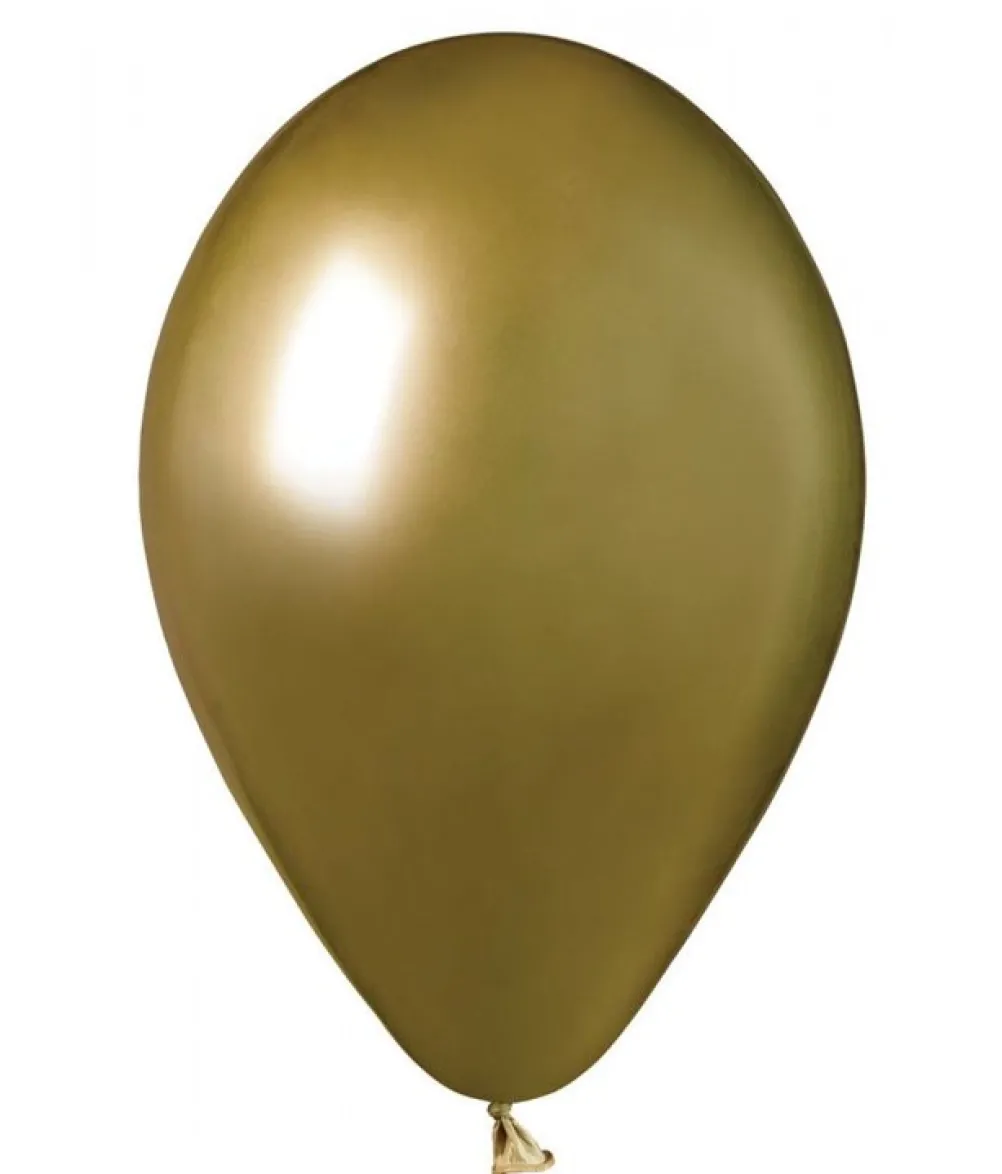 Guld ballon, shiny