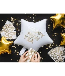 Guld bogstav stickers