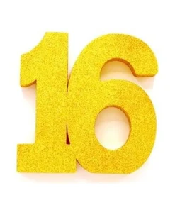 Guld borddekoration 16