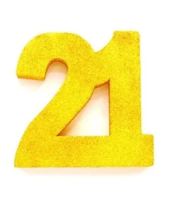 Guld borddekoration 21