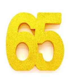 Guld borddekoration 65