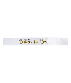 Guld Bride To Be sæt