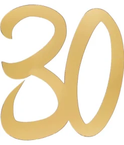 Guld deko tal, 30 år