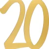 Guld deko tal, 20 år