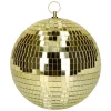 Guld discokugle, 20 cm