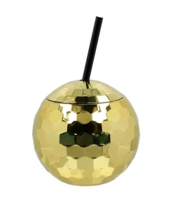 Guld discokugle kop