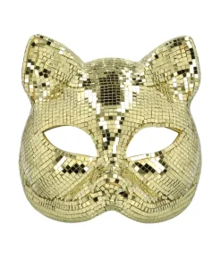 Guld disko kattemaske