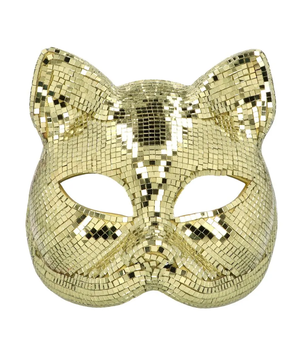 Guld disko kattemaske